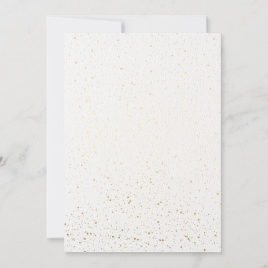 Invitation Élégant mariage Rose (Dos)