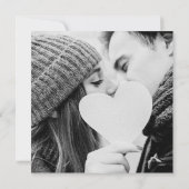 Invitation Élégant Mariage Signature Noir Et Or Photo (Dos)