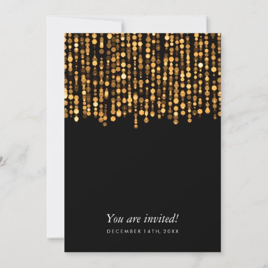 Invitation Elégant Mariage Vow Renouvellement Moderne Lumière (Dos)