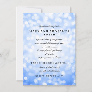 Invitation Elégant Mariage Vow Renouvellement Parties scintil