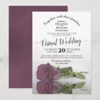 Elégant Mauve rose reflétant le Rose Mariage virtu