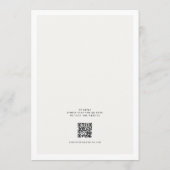 Invitation Elegant Mimimal Flower Nothing Fancy Wedding (Dos)