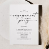 Invitation Élégant minimaliste Mariage