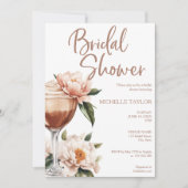 Invitation Elégant Mocha Mousse Boho Earth Tones (Devant)