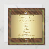 Invitation Elégant Modèle d'invitation en soie/satin de Sienn (Dos)