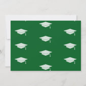 Invitation Elegant Modern Calligraphy Photo Graduation Party  (Dos)