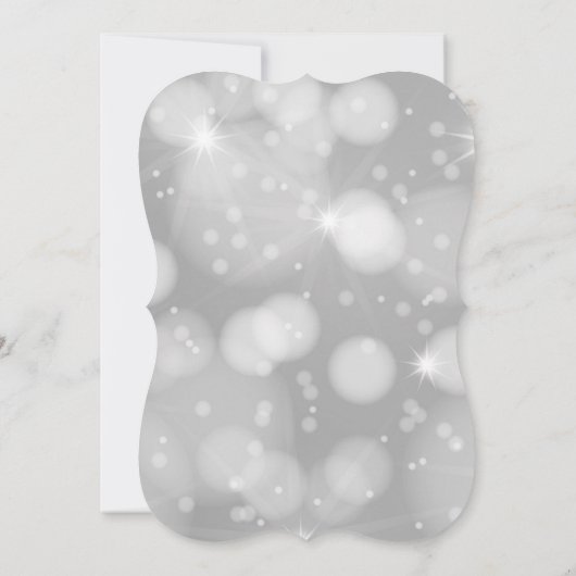 Invitation Elegant Modern Sparkly Christmas Party (Dos)