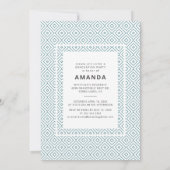 Invitation Elégant Moderne Photo Graduation 2025 Party (Dos)