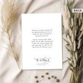 Invitation Elegant Monogram and Modern Calligraphy Wedding