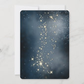 Invitation Élégant Noël Père Noël Chapeau, Fête de Noël (Dos)