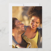 Invitation Elégant or Aquarelle Verdure Mariage photo (Dos)