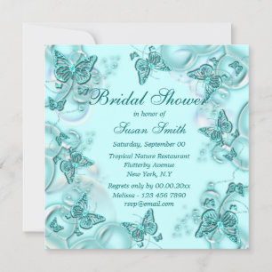 Invitation Élégant papillon géant  Personnaliser