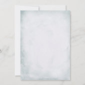 Invitation Élégant Pastel Lilac Roses (Dos)