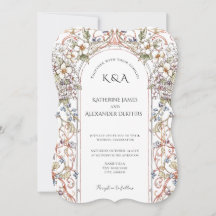 Élégant Pastel Vintage Arc Floral Mariage