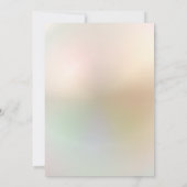 Invitation Elégant Pearl Heart 30e anniversaire de Mariage (Dos)