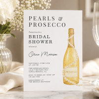 Élégant Perles et Prosecco Enterrement de Vie de J