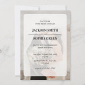 Invitation Elegant Photo Wedding (Dos)