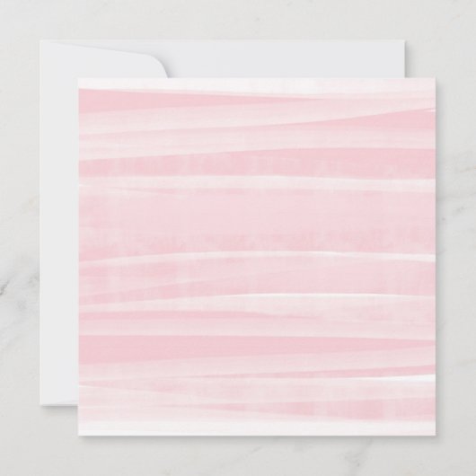 Invitation Elegant Pink Floral Script Virtual Bridal Shower (Dos)