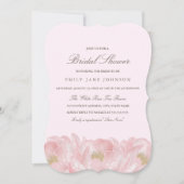 Invitation Elegant Pink Peony (Devant)