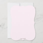 Invitation Elegant Pink Peony (Dos)