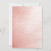 Invitation Elegant Pink Poppies Floral 50th Birthday Party (Dos)