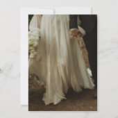 Invitation Elegant Pink Rose Wedding Invite (Dos)