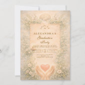 Invitation Elegant Psychology Graduate (Devant)