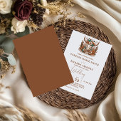 Invitation Élégant Ranch Western Country Cowboy Mariage