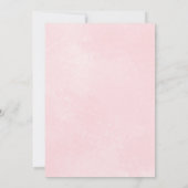 Invitation Elégant rose En vichy Safari Wild Un 1er Anniversa (Dos)