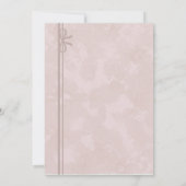 Invitation Elegant Rose Gold Brunch and Bubbly Bridal Shower (Dos)