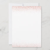 Invitation Élégant Rose Gold Joint Graduation Photo (Dos)