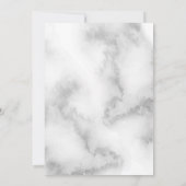 Invitation Elégant Roses d'aquarelle rose (Dos)