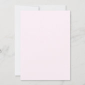 Invitation Elegant Roses Roses Blush Pink 50e anniversaire de (Dos)