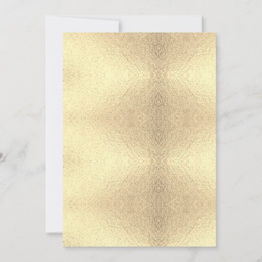 Invitation Elégant Rosy Sparkly Parties scintillant Retraite (Dos)