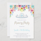 Invitation Elégant Royal Party for Girls (Devant)