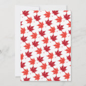 Invitation Elégant Rustic Fall quitte Boho Chic Mariage de au (Dos)