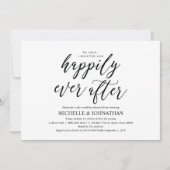 Invitation Élégant Rustic Mariage Dîner de répétition Invitat (Devant)