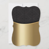 Invitation Élégant sapin de Noël, Fête de Noël d'entreprise (Dos)