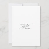 Invitation Elegant Script Sixtieth Birthday Celebration (Dos)