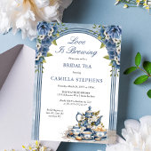 Invitation Elégant Set Floral Tea Set Bridal Tea Douche