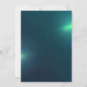 Invitation Elegant Shiny Dress Green Bridal Shower  (Dos)