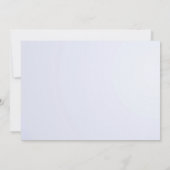 Invitation Élégant Snowflakes Noël VACANCES Open House (Dos)