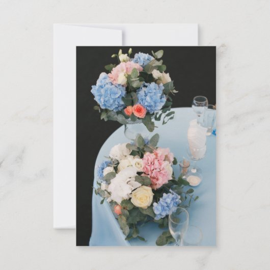 Invitation Elegant Spring Daffodil Place Setting Formal  (Dos)