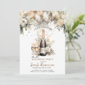 Invitation Elegant Surprise Birthday Party (Debout devant)