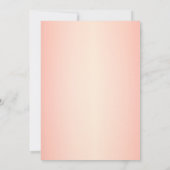 Invitation Élégant Tour Eiffel de Paris en or rose pour Quinc (Dos)