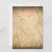 Invitation Élégant tourbe de tournesol rustique Baby shower m (Dos)