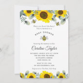 Invitation Élégant tournesol doux comme peut être Baby shower (Devant)