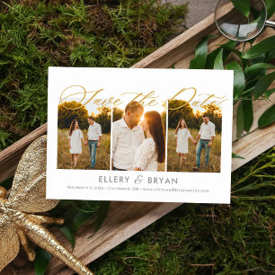 Invitation Elégant Trio Couleur Modifiable Enregistrer La Car