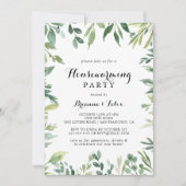 Invitation Élégant Tropical Green Foliage (Devant)