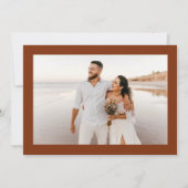 Invitation Élégant unique typographie Répétition Dîner Invita (Dos)